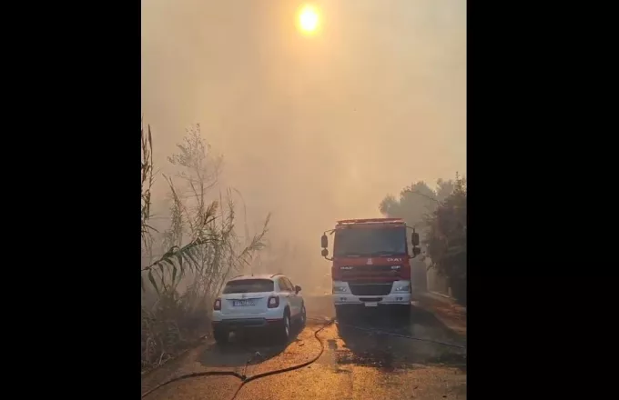 Φωτιά στα Χανιά