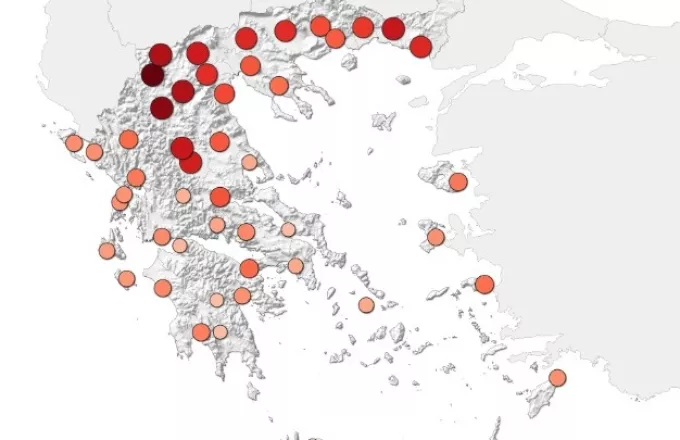 μέση θερμοκρασία καιρός