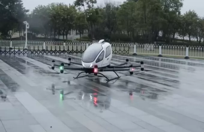 eVTOL: Τα νέα, κινέζικα ηλεκτροκίνητα αεροσκάφη κάθετης απο-προσγείωσης - Βίνετο