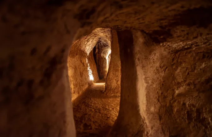 Tunnels at Kashan