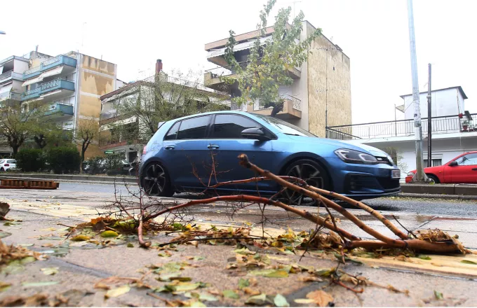 Κακοκαιρία Θεσσαλονίκη Χαλκιδική