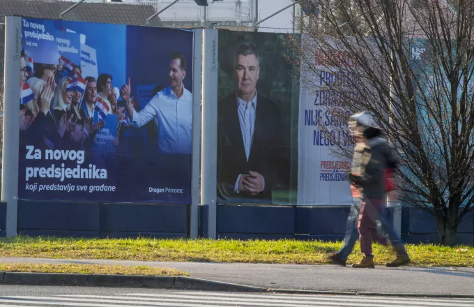 Κροατία: Προεδρικές εκλογές σήμερα -Φαβορί ο Μιλάνοβιτς 