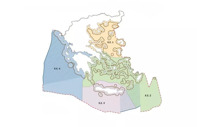 Στο ΦΕΚ η ανακήρυξη της ΑΟΖ με την Ιταλία χάρτης