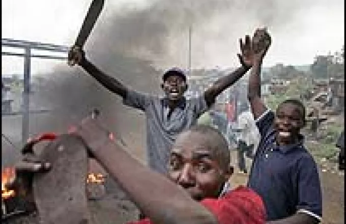 Σφοδρές συγκρούσεις στη Κένυα