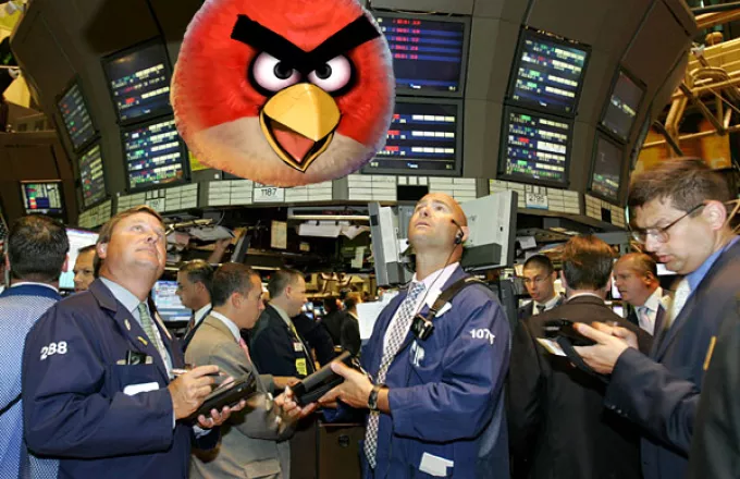 Τα Angry Birds «πετάνε» προς Wall Street 