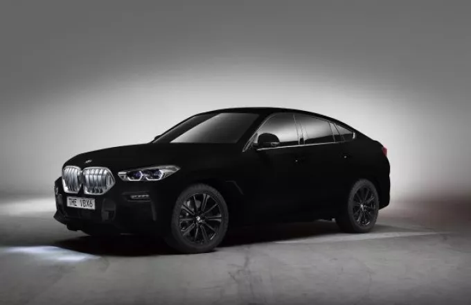  Η  BMW X6 είναι το πρώτο αυτοκίνητο στον κόσμο σε απόχρωση Vantablack