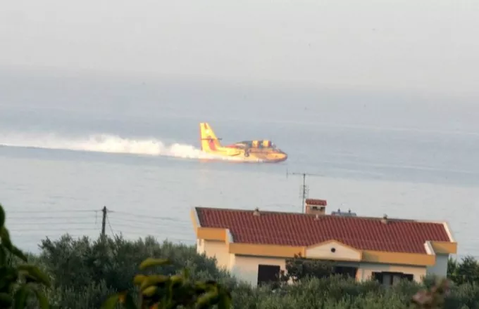 Αναγκαστική προσγείωση Καναντέρ στη Νεάπολη Λακωνίας 