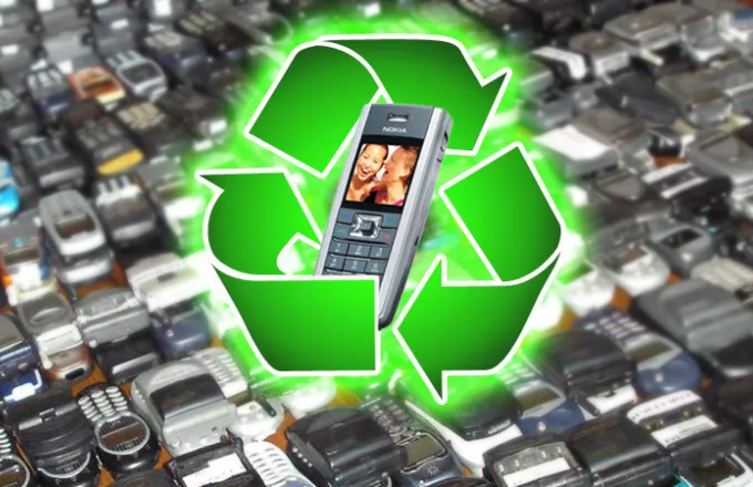 Ανακύκλωση κινητών τηλεφώνων ΣΚΑΪ - Vodafone