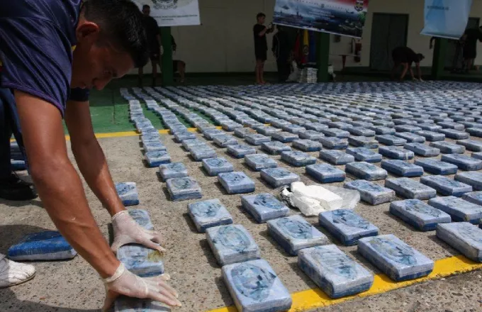 «Άδοξο» τέλος είχε το ταξίδι 3 τόνων κοκαΐνης προς τις ΗΠΑ