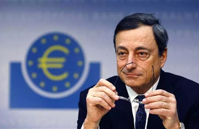 Ντράγκι: Καλύτερη του αναμενόμενου η ανάπτυξη στην ευρωζώνη to 2014