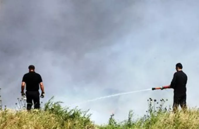 Πυρκαγιά στην περιοχή Πυλί στην Κω -  Περιορίζεται η φωτιά στους Νέους Επιβάτες Θεσ/νίκης
