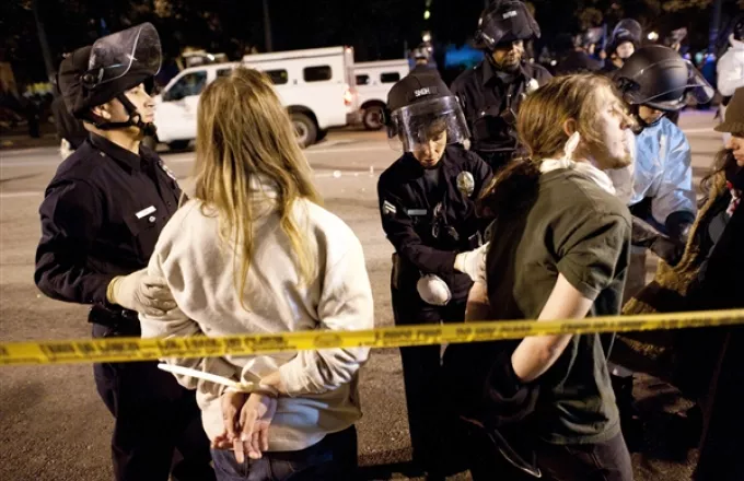 Μυστικοί αστυνομικοί παρακολουθούσαν το Occupy LA 