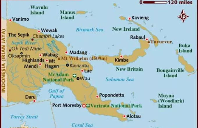 Δεκάδες οι διασωθέντες από το ναυάγιο στην Παπούα - Νέα Γουινέα