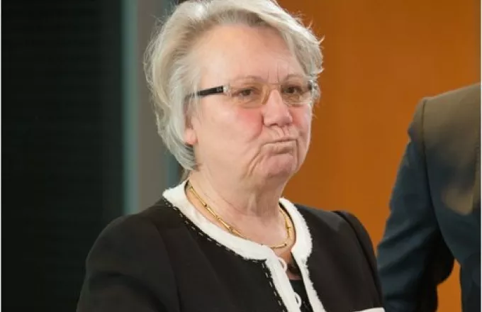 Ένοχη για λογοκλοπή (και) η υπουργός Παιδείας της Γερμανίας