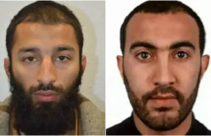 Η αστυνομία δημοσιοποίησε τα ονόματα των δύο δραστών του Λονδίνου