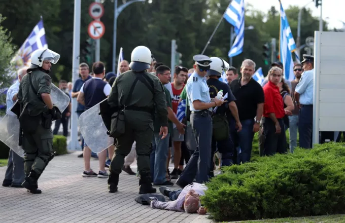 Σε συλλήψεις μετατράπηκαν οι προσαγωγές σε επεισόδια στη Θεσσαλονίκη