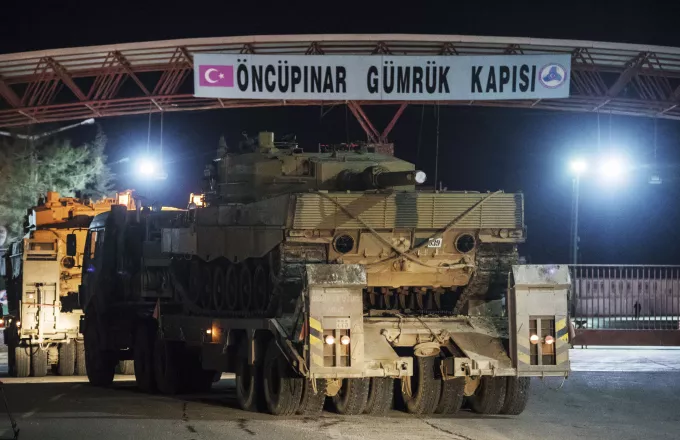 Συρία: Τουρκικά στρατεύματα προωθούνται στην Αφρίν - Διαψεύδουν οι Κούρδοι