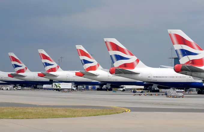Ακυρώθηκαν πτήσεις της British Airways στο Χίθροου λόγω προβλημάτων στα συστήματα υπολογιστών