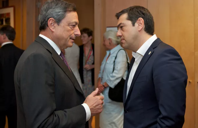 Πάγος από Ντράγκι στις ελληνικές ελπίδες για ένταξη στο QE