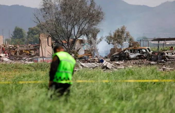 Μεξικό: 24 νεκροί από εκρήξεις σε αποθήκες πυροτεχνημάτων