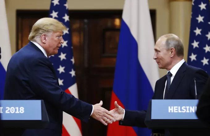 Στις 16 Ιουλίου στο Ελσίνκι η συνάντηση Πούτιν με Τραμπ 