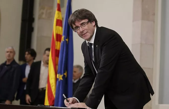 Παραιτείται από την διεκδίκηση της προεδρίας της Καταλονίας o Πουτζδεμόν