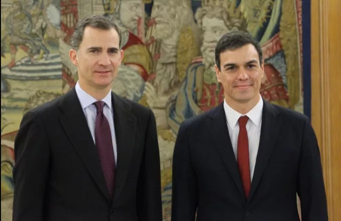 Στους Σοσιαλιστές η εντολή σχηματισμού κυβέρνησης στην Ισπανία