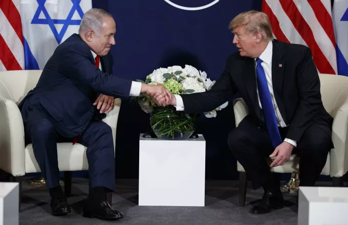 Τραμπ: Δεν δίνουμε βοήθεια στους Παλαιστίνιους αν δεν μιλήσουν στο Ισραήλ