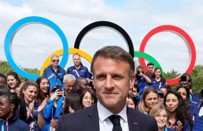 Παρίσι 2024: «Είμαστε έτοιμοι για τους Ολυμπιακούς Αγώνες» δηλώνει ο Μακρόν
