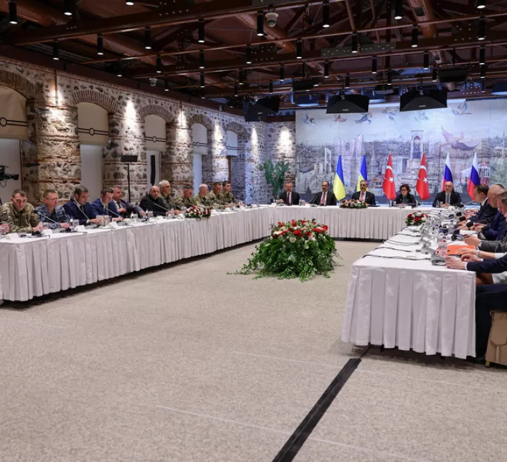 Κωνσταντινούπολη: Σε εξέλιξη οι ιστορικές συνομιλίες μεταξύ Ουκρανίας και Ρωσίας