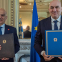 Νίκος Δένδιας και Ιταλός ομόλογός του