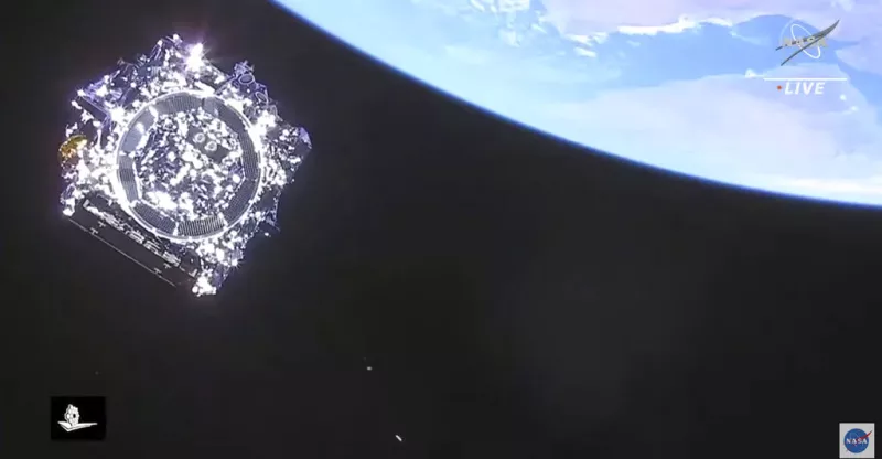 Το διαστημικό τηλεσκόπιο James Webb της NASA.