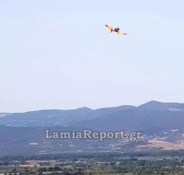 Φωτιά στη Συκά Φθιώτιδας 