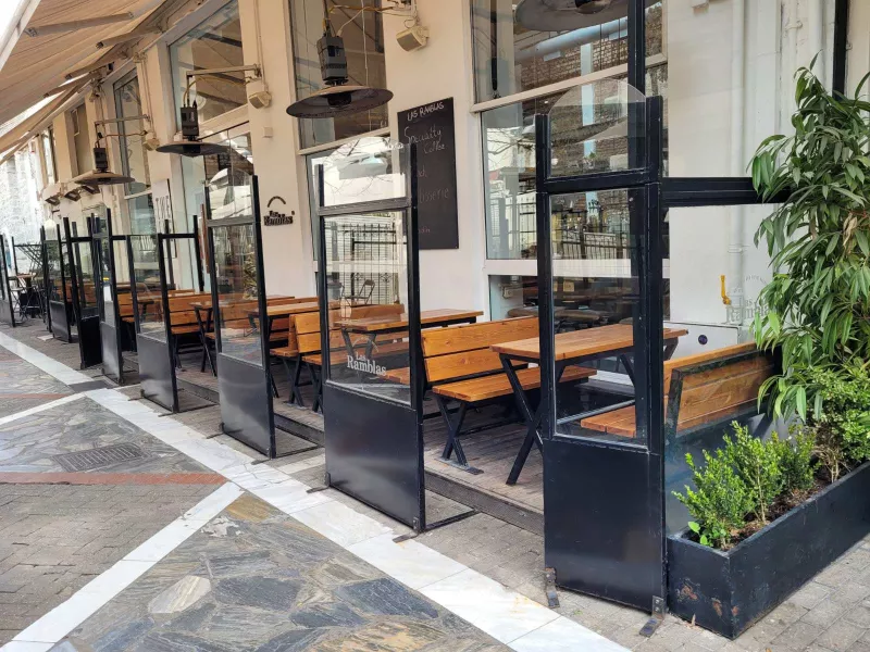 «Νέκρωσε» το κέντρο της Λάρισας εν όψει της διαμαρτυρίας για τα Τέμπη - Δείτε φωτογραφίες