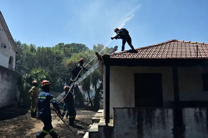 Φωτιά στο Κορωπί
