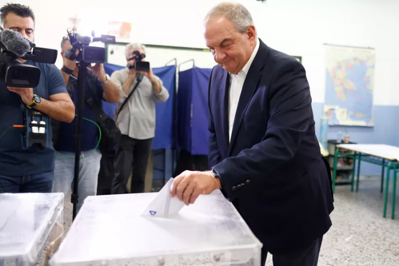 ψήφισε ο Καραμανλής