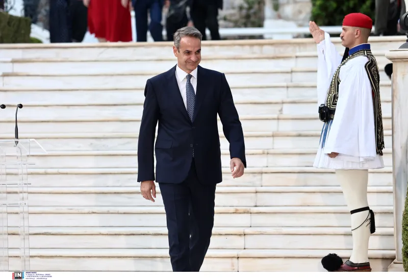Προεδρικό Μέγαρο - Κυριάκος Μητσοτάκης