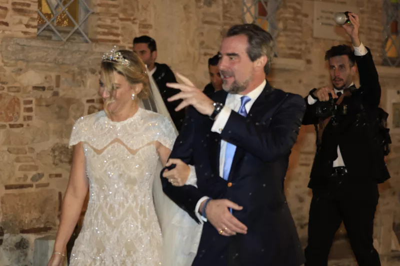 Γάμος Νικόλαου Ντε Γκρες Χρυσής Βαρδινογιάννη