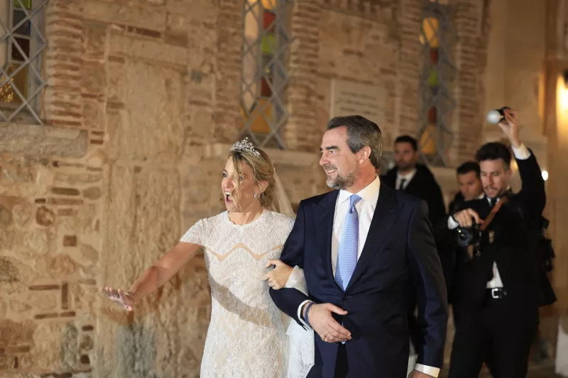 Γάμος Νικόλαου Ντε Γκρες Χρυσής Βαρδινογιάννη