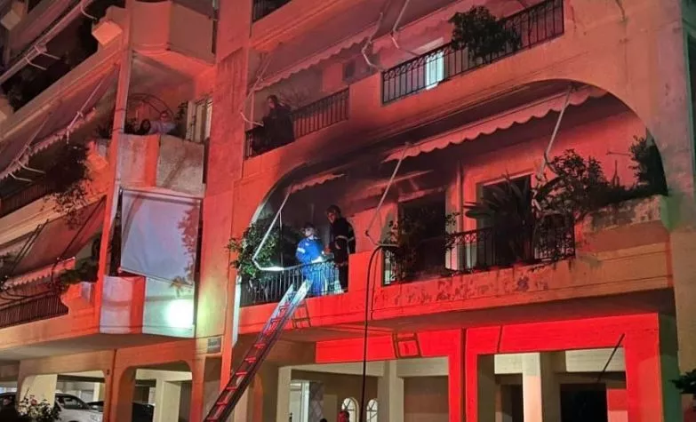 αγρινιο φωτια