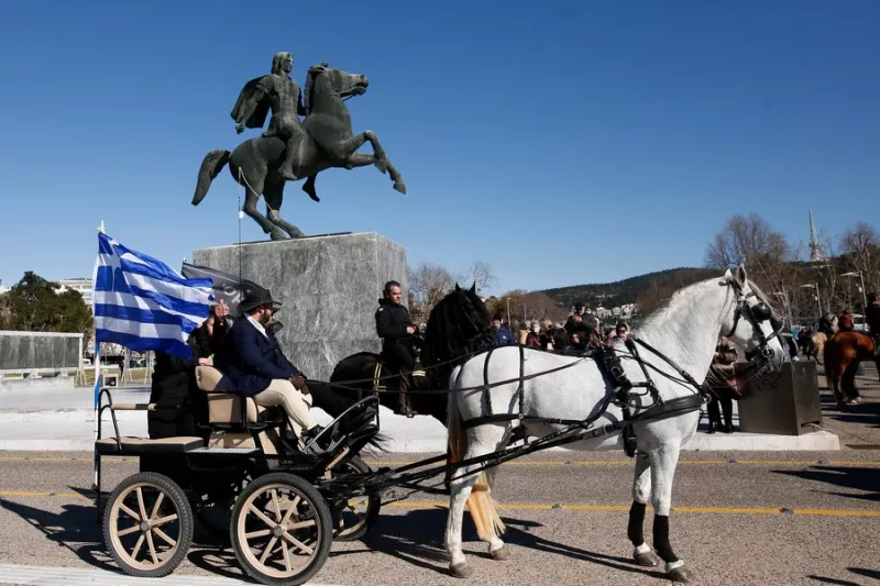 αλογα θεσσαλονικη  