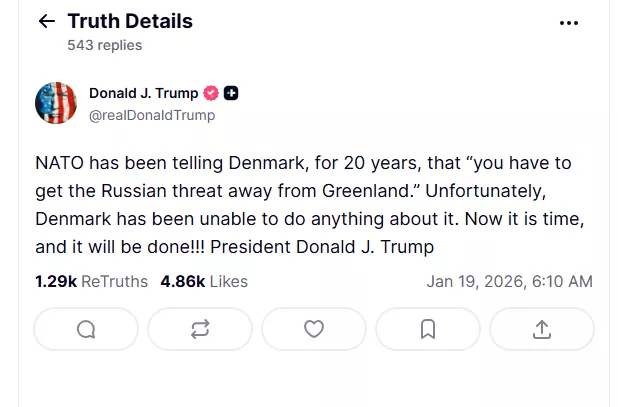 Ανάρτηση Τραμπ