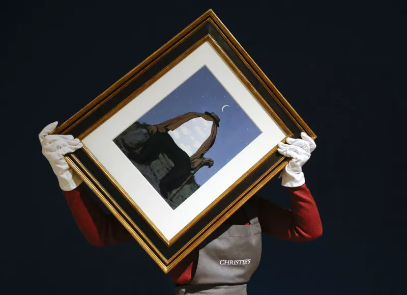 by Rene Magritte called 'Le Therapeute' 