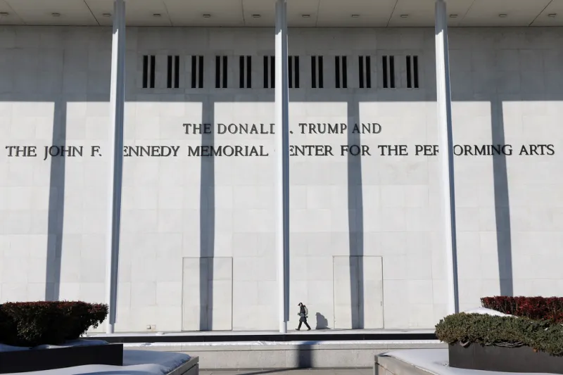 Trump and Kennedy Center
