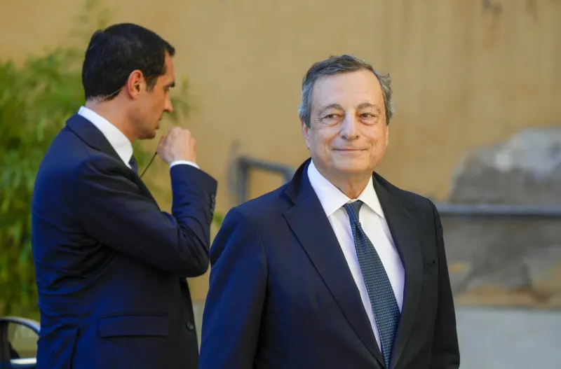 Ο Μάριο Ντράγκι
