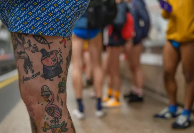 No Trousers Tube Ride 