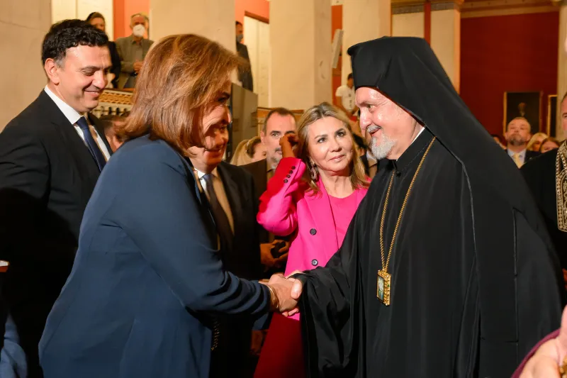 Ντόρα Μπακογιάννη- Μητροπολίτης Εμμανουήλ