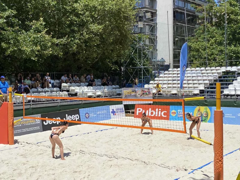 Beach Volley στο Σύνταγμα