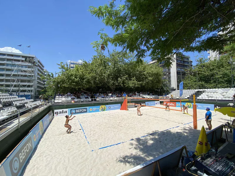 Beach Volley στο Σύνταγμα