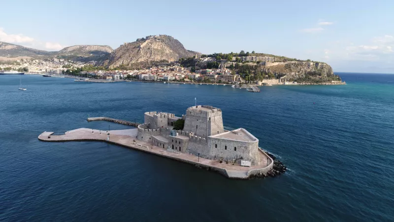 Το φρούριο Μπούρτζι Ναυπλίου 